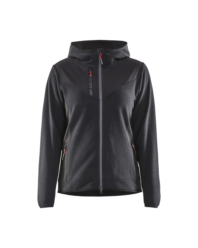 5941 Dames Gebreid jack met softshell