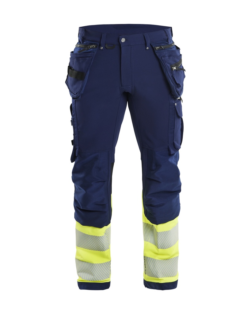 1993 High Vis werkbroek 4-weg-stretch met gereedschapszakken