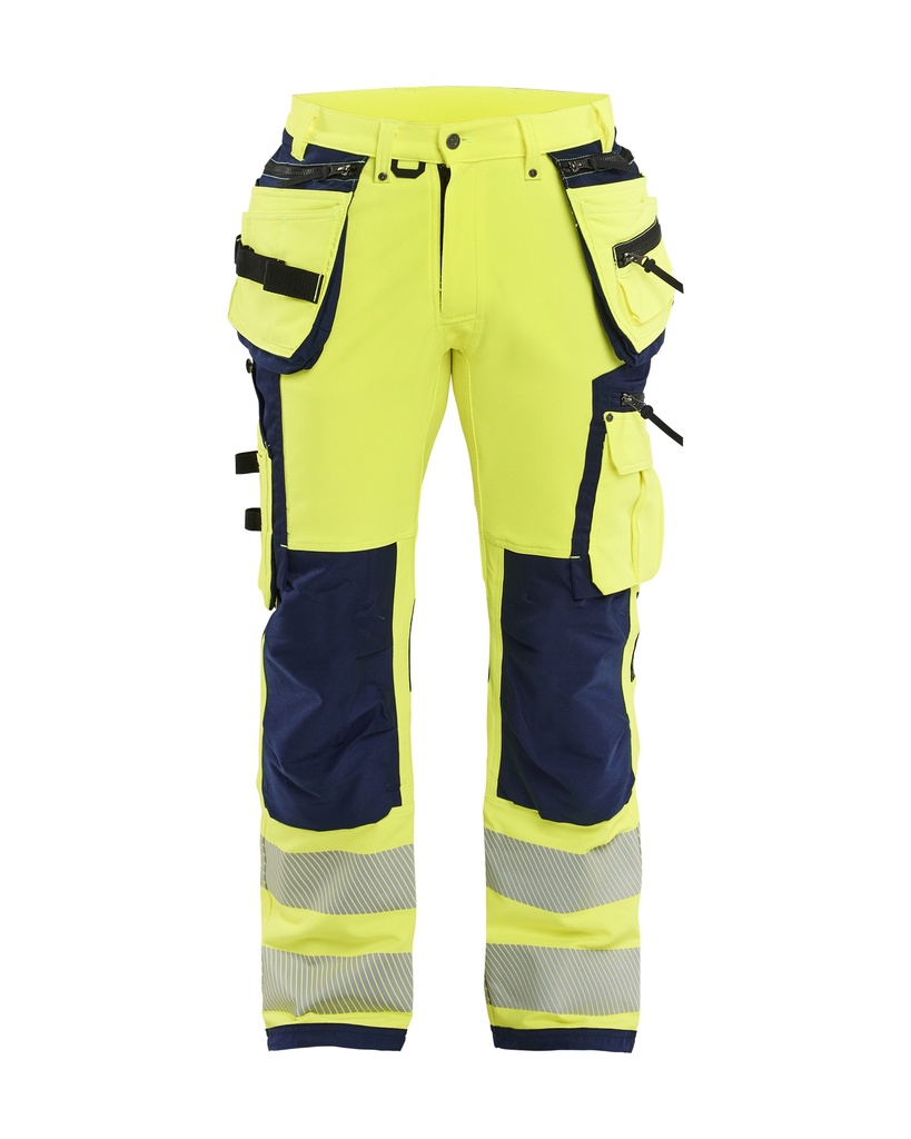 1997 High Vis werkbroek 4-weg stretch met gereedschapszakken