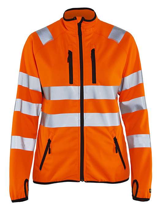 4926 Dames Softshell jack High Vis