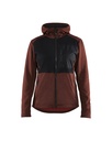 3542 Dames Hooded sweatshirt met rits