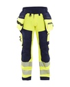 1820 High Vis werkbroek softshell met gereedschapszakken