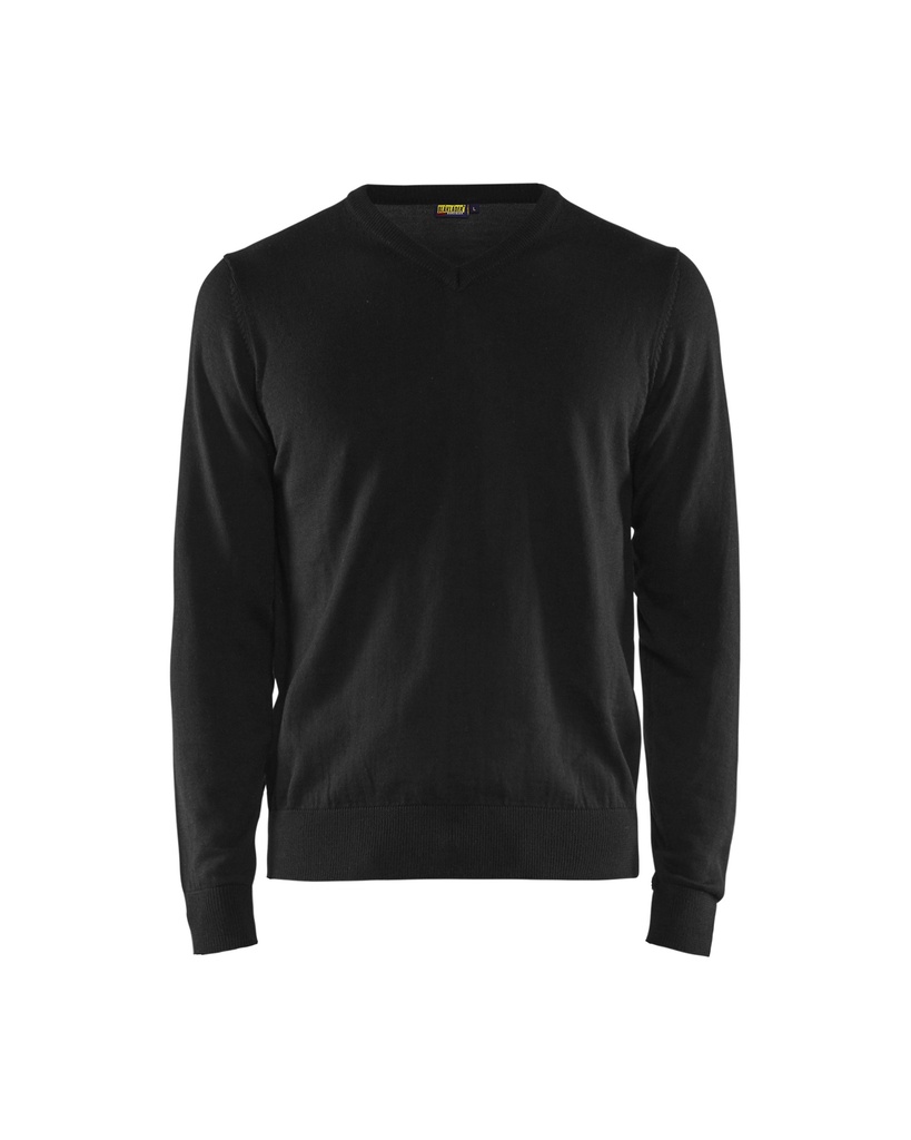 3590 Gebreide pullover in wol