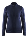 3372 Dames sweatshirt met rits