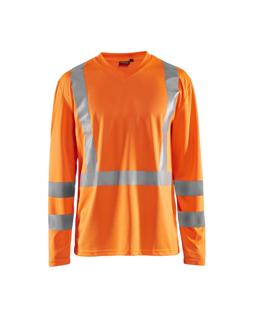 3383 UV-T-shirt lange mouwen High Vis