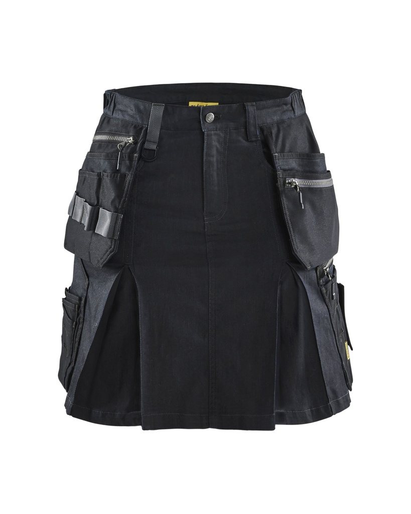 7180 Werkrok met denim stretch