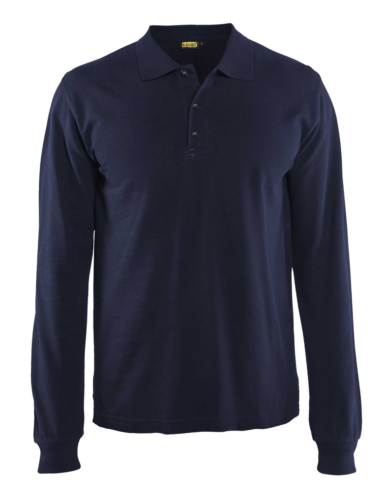 3388 Poloshirt lange mouwen