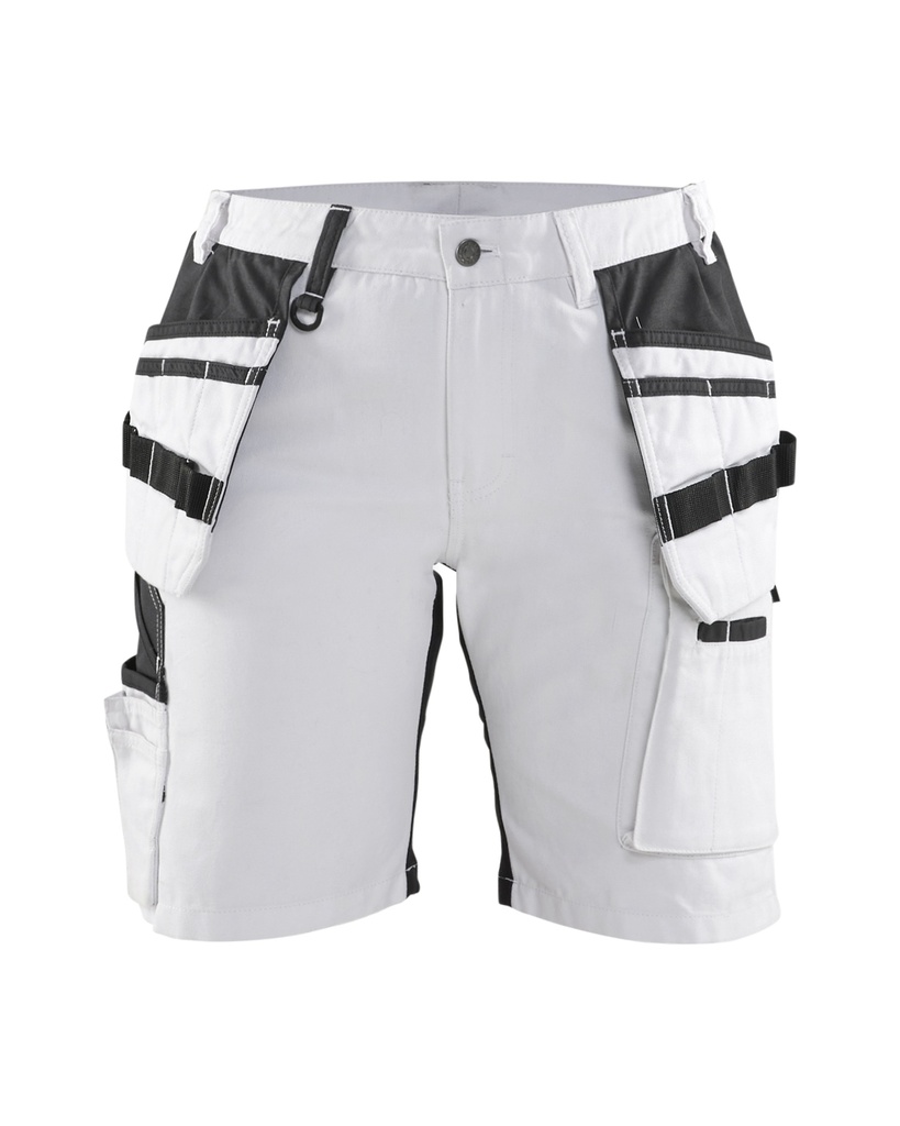 7171 Dames Schildersshort met stretch en gereedschapszakken
