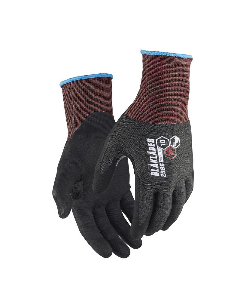2986 Snijbestendige handschoenen D nitril-gecoat Touch