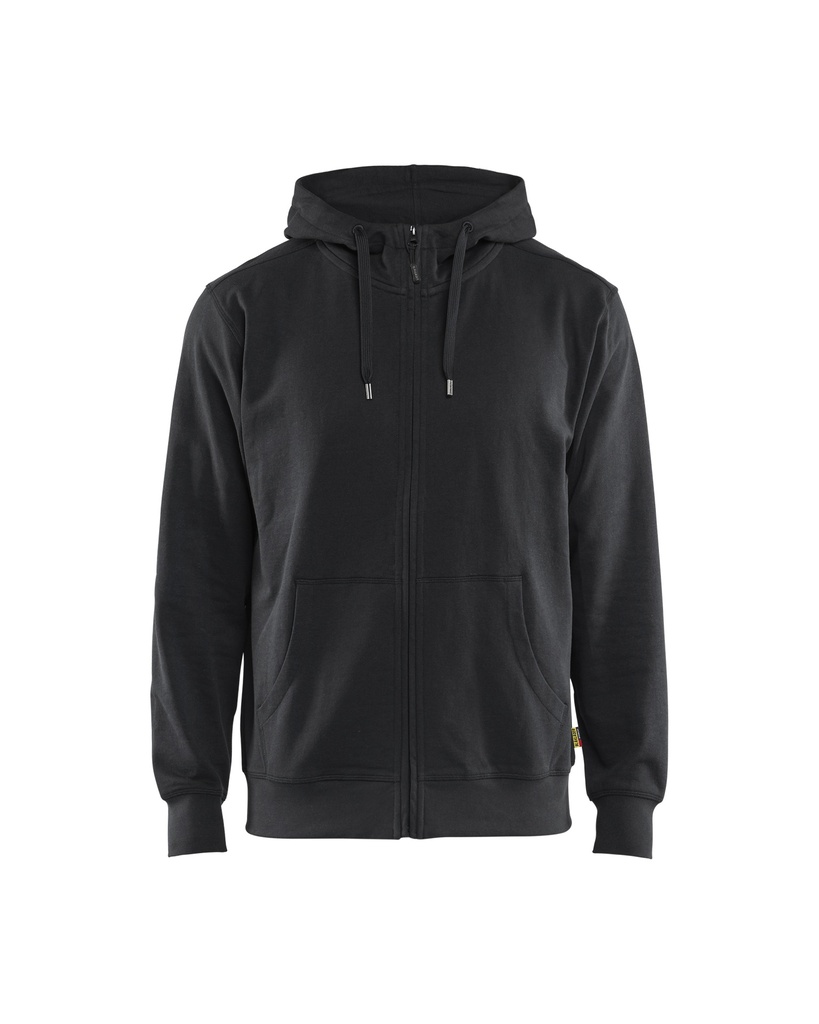 3366 Hooded sweatshirt met rits
