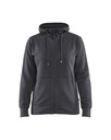 3395 Dames hooded sweatshirt met rits