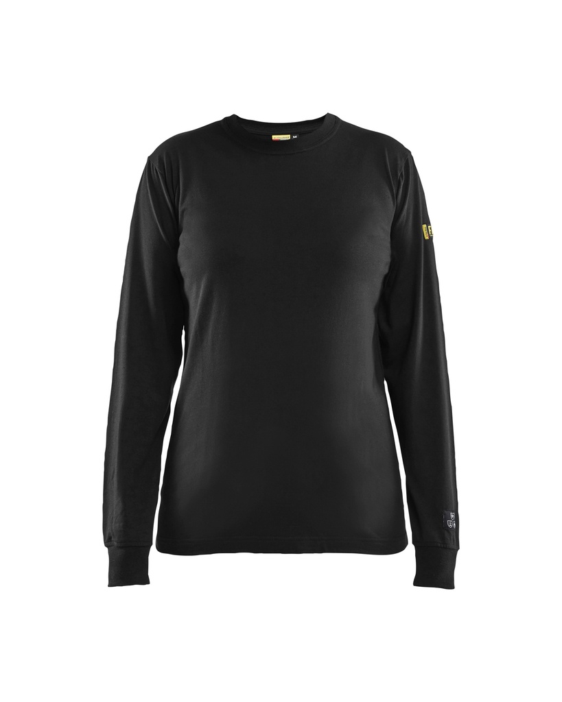 3467 Dames Vlamvertragend t-shirt lange mouwen