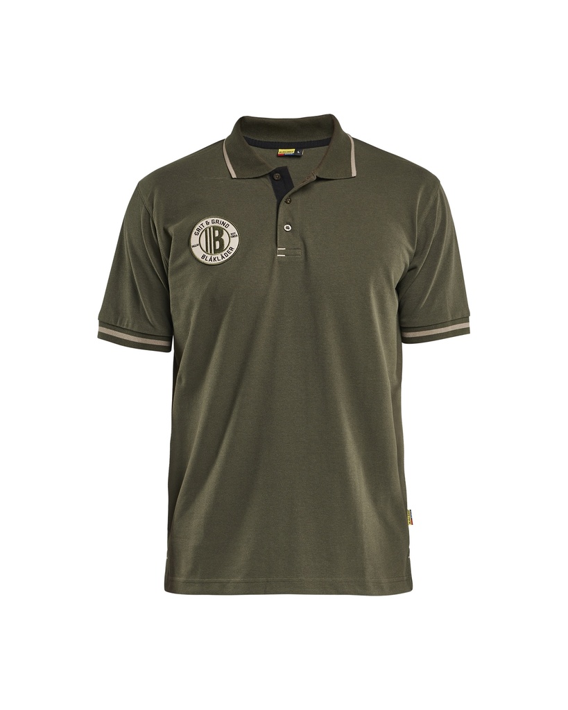9402 Poloshirt Grit & Grind