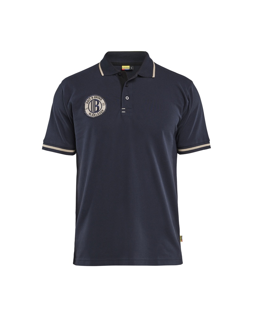 9402 Poloshirt Grit & Grind