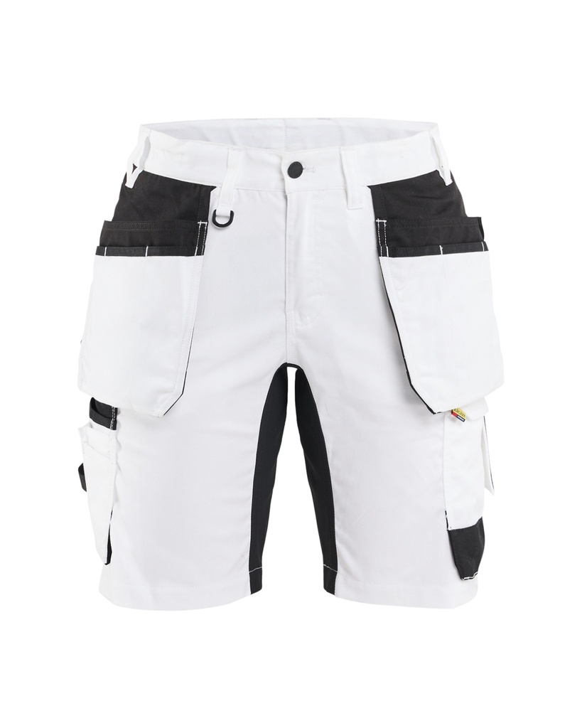 7233 Dames schildersshort met stretch en gereedschapszakken