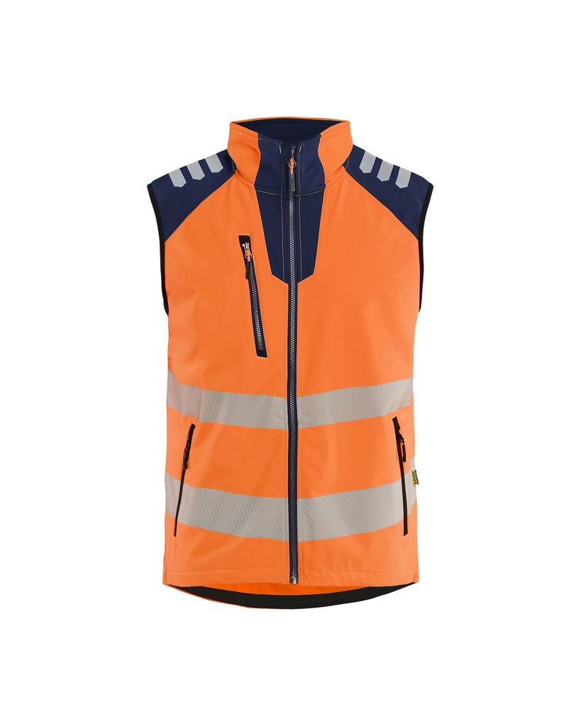 3091 Softshell Bodywarmer High Vis