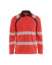 3598 UV-Poloshirt lange mouwen High Vis