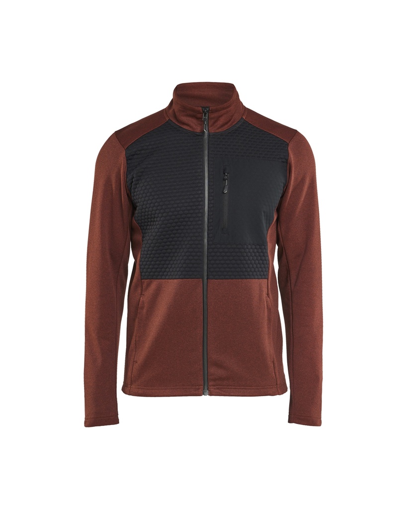 3548 Sweatshirt met hele rits