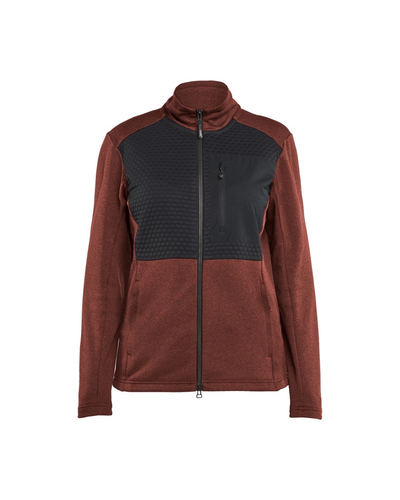 3549 Dames sweatshirt met rits