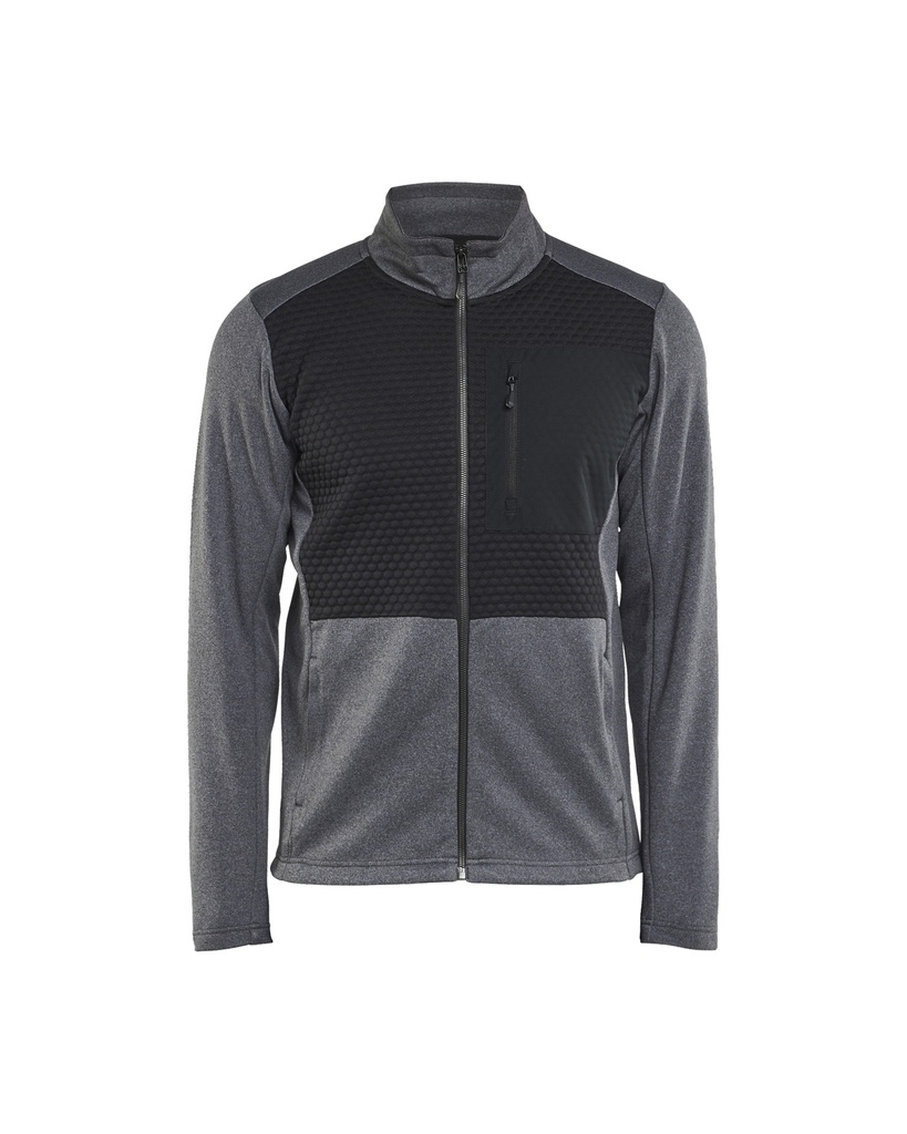 3548 Sweatshirt met hele rits