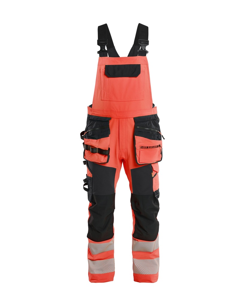 2626 High Vis Bretelbroek 4-weg stretch