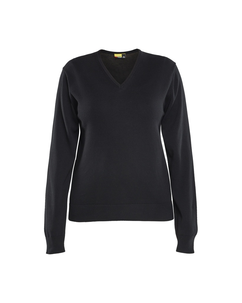 3591 Dames gebreide pullover katoen