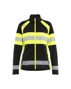 4718 Dames Microfleecevest High Vis