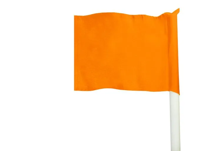 Cornervlag Oranje (per 4 stuks)