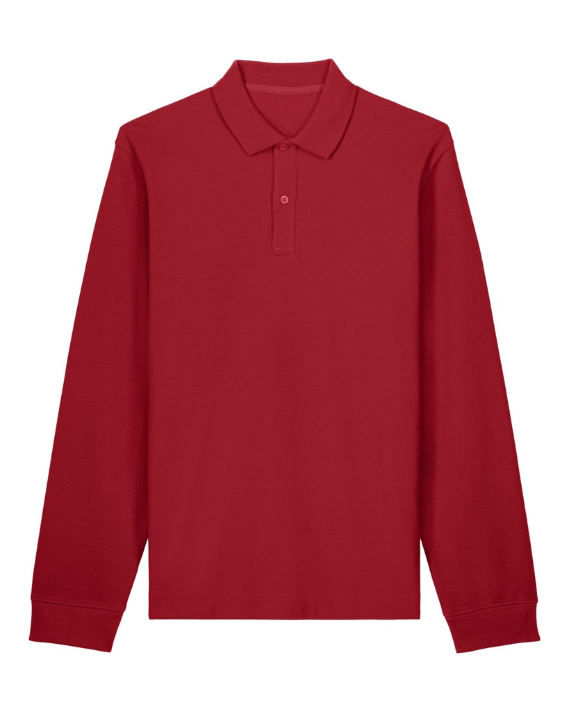Prepster 2.0 Long Sleeve Polo Passionate Red