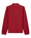 Prepster 2.0 Long Sleeve Polo Passionate Red