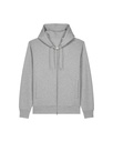Astor Zip Hoodie Heather Grey