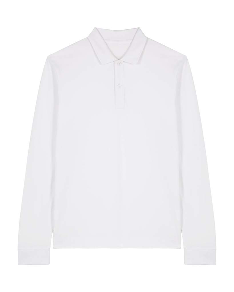 Prepster 2.0 Long Sleeve Polo White