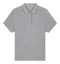 Stella Coaster Polo Heather Grey