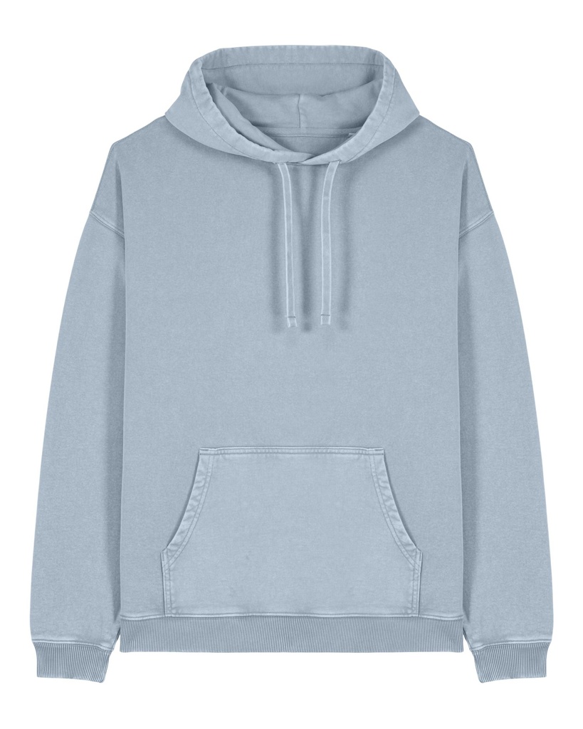 Slammer 2.0 vintage Hoodie G. Dyed Blue Stone