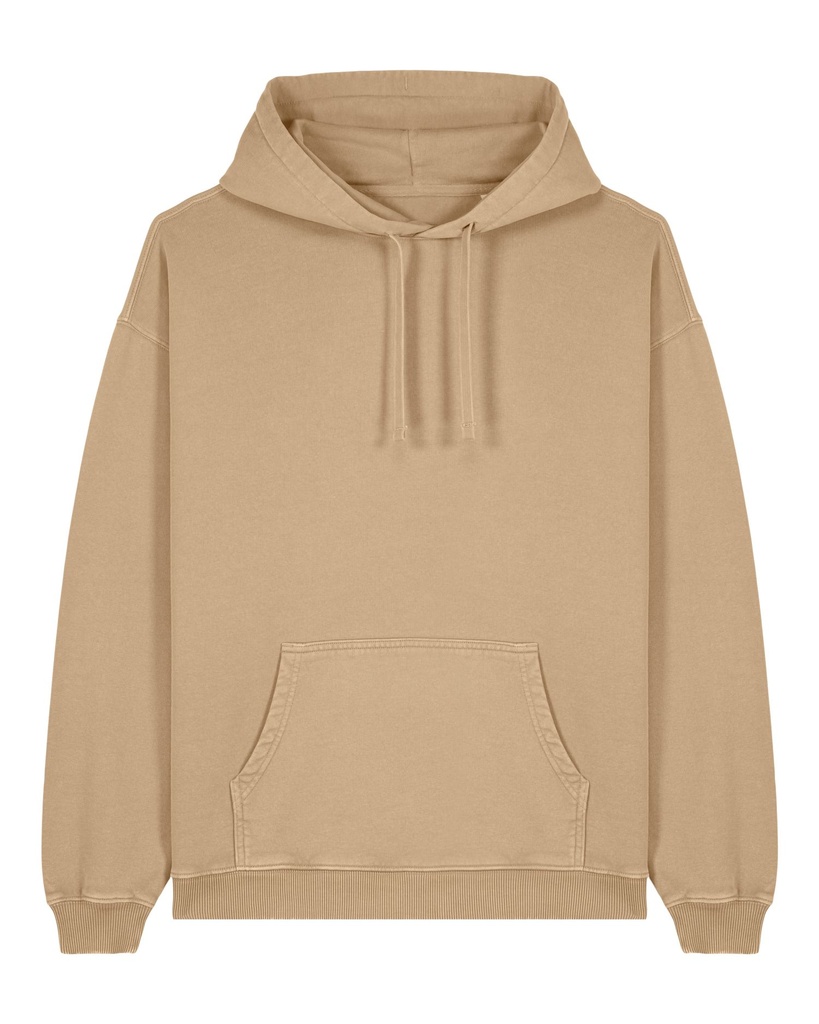 Slammer 2.0 vintage Hoodie G. Dyed Latte
