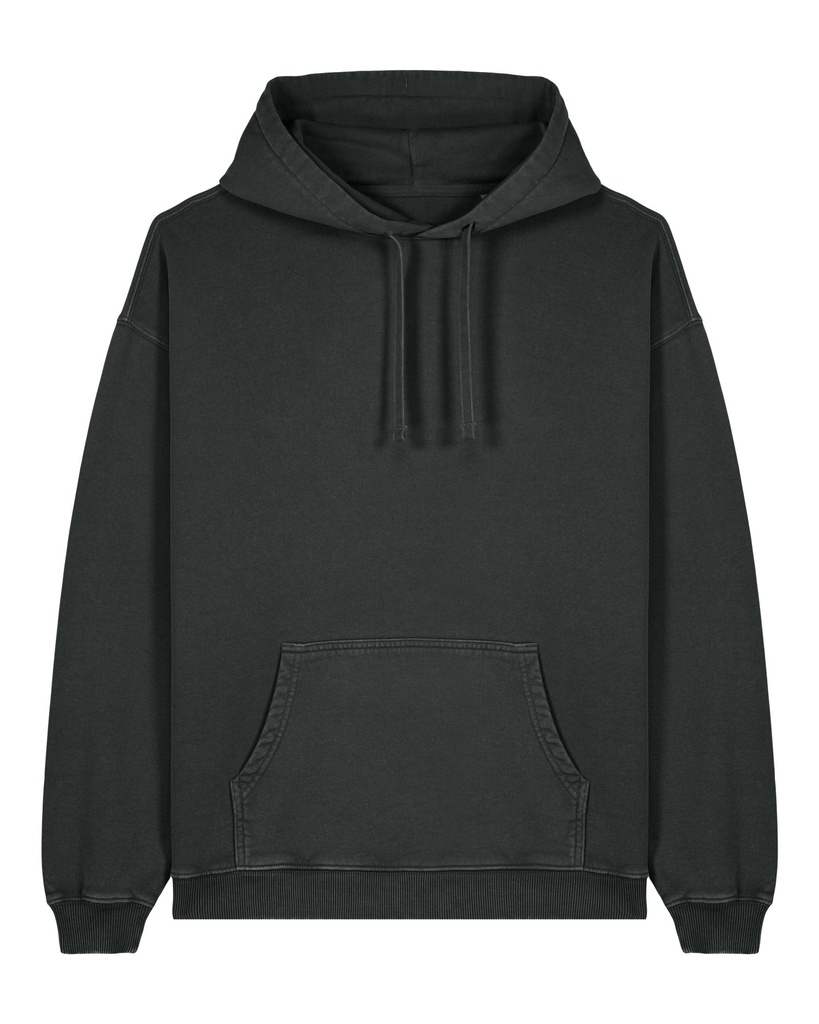 Slammer 2.0 vintage Hoodie G. Dyed Black Rock