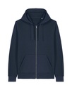 Mixer Zip Hoodie French Navy