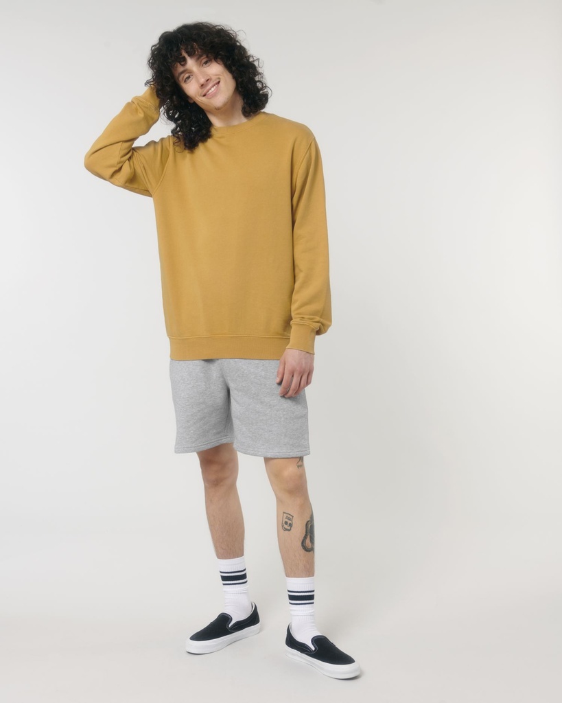 Matcher Vintage Crewneck G. Dyed Gold Ochre
