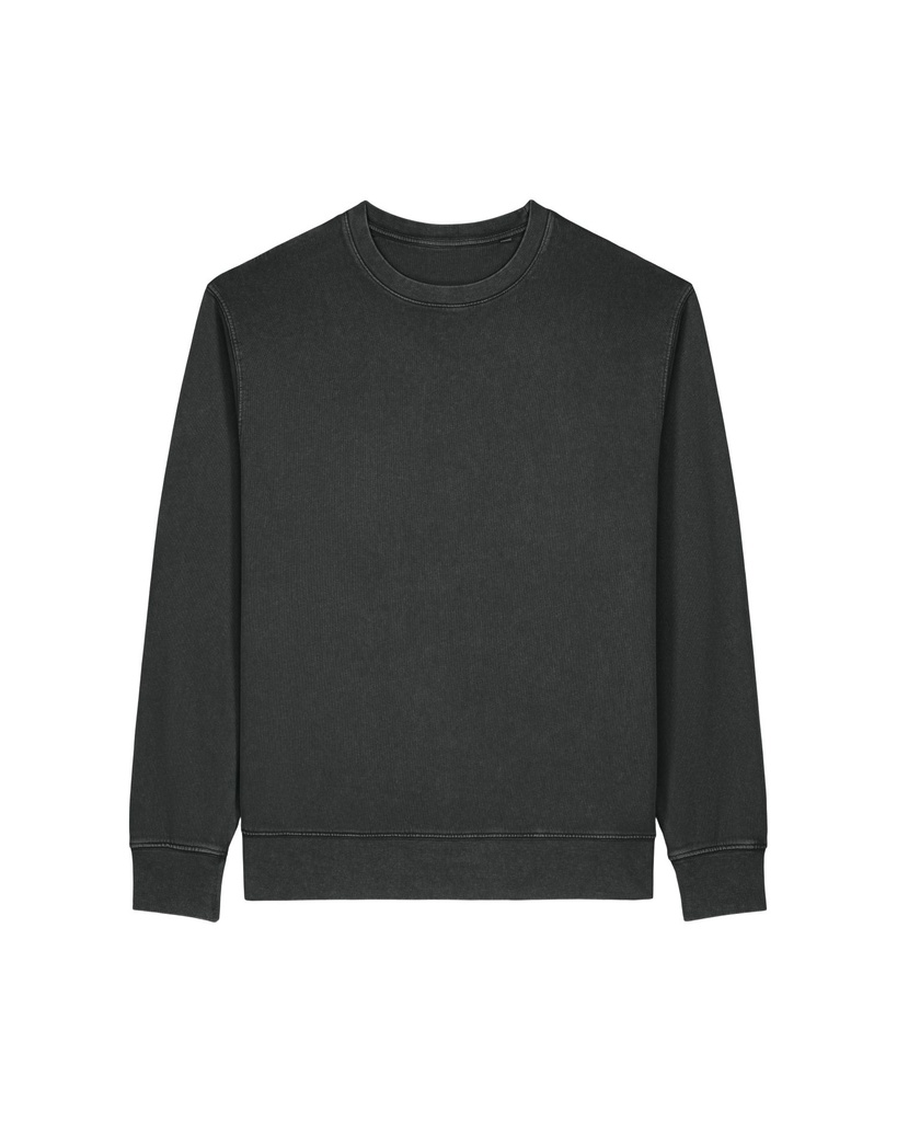 Matcher Vintage Crewneck G. Dyed Black Rock