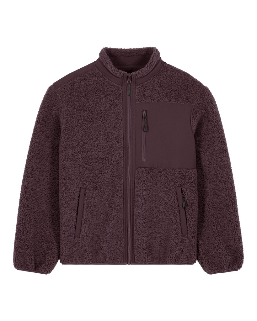 Brooker Jacket Red Brown