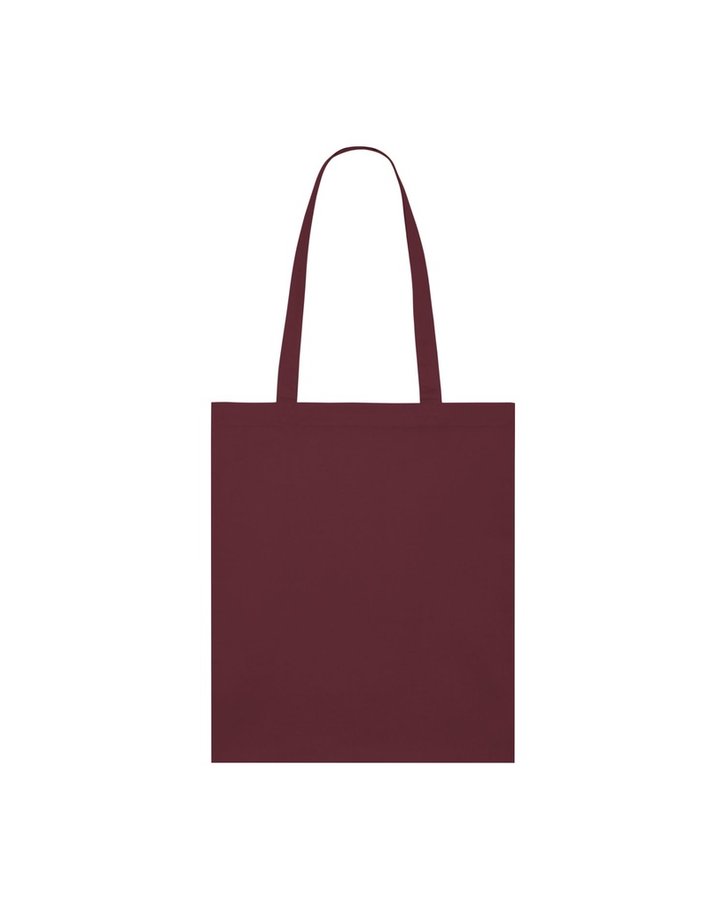 Light Tote Bag Burgundy
