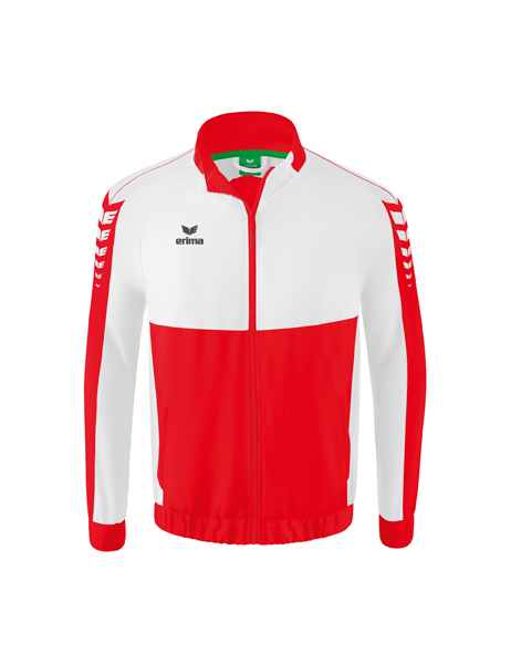 Six Wings presentatiejack rood/wit
