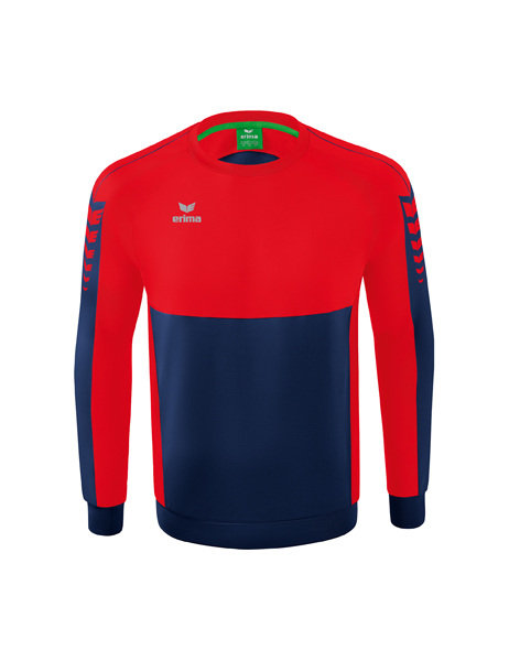 Six Wings sweatshirt new navy/rood