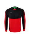 Six Wings sweatshirt rood/zwart