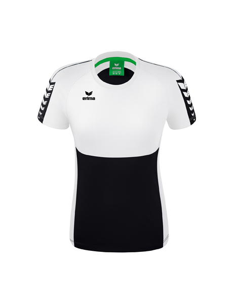 Six Wings T-shirt zwart/wit Dames