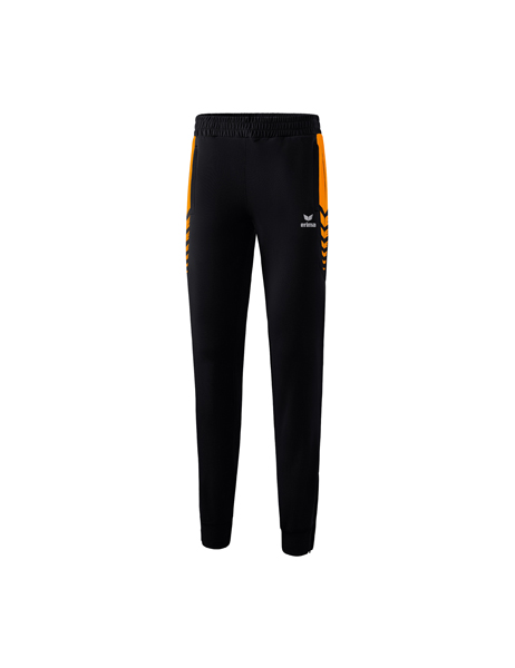 Six Wings worker broek zwart/new orange Dames