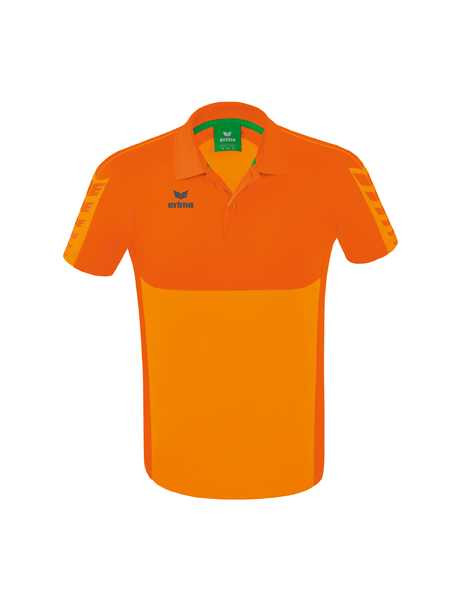 Six Wings polo new orange/oranje