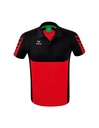 Six Wings polo rood/zwart