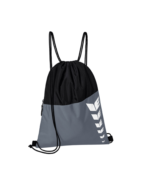 SIX WINGS gymtas slate grey/zwart