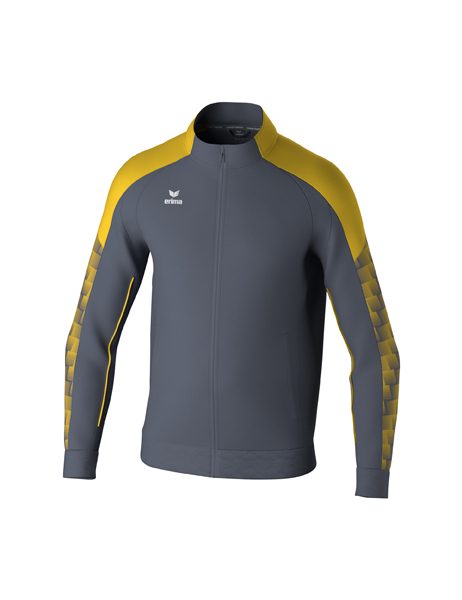 EVO STAR trainingsjack slate grey/geel
